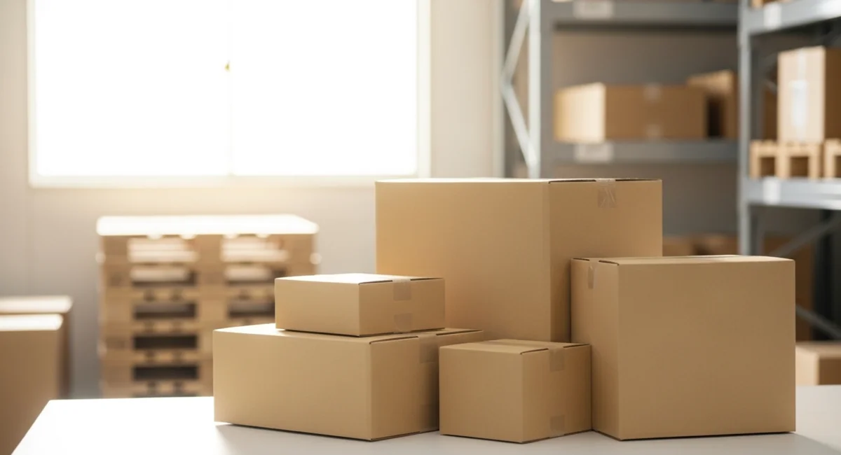 オーダーメイドのダンボール各種サイズの展示サンプル