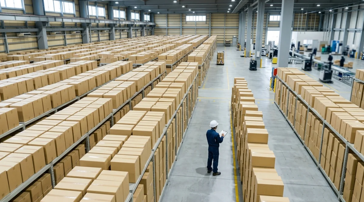 梱包・出荷工程の自動化でEC物流の現場がどう変わるかを示したイメージ