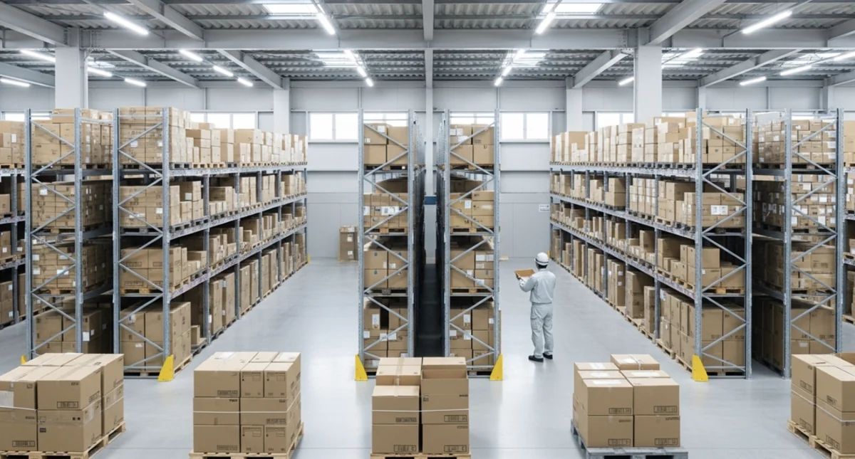 梱包と包装の違いと物流での役割を示すイメージ