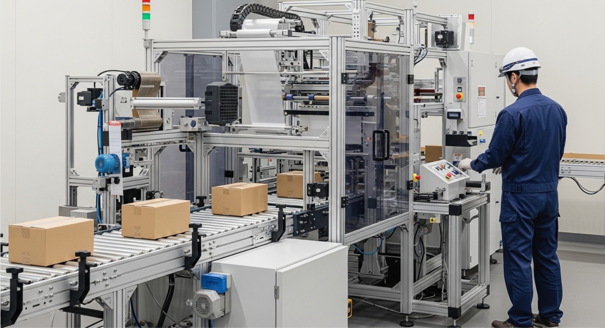 荷役時間に占める梱包工程の割合と自動梱包ライン導入で得られる効果