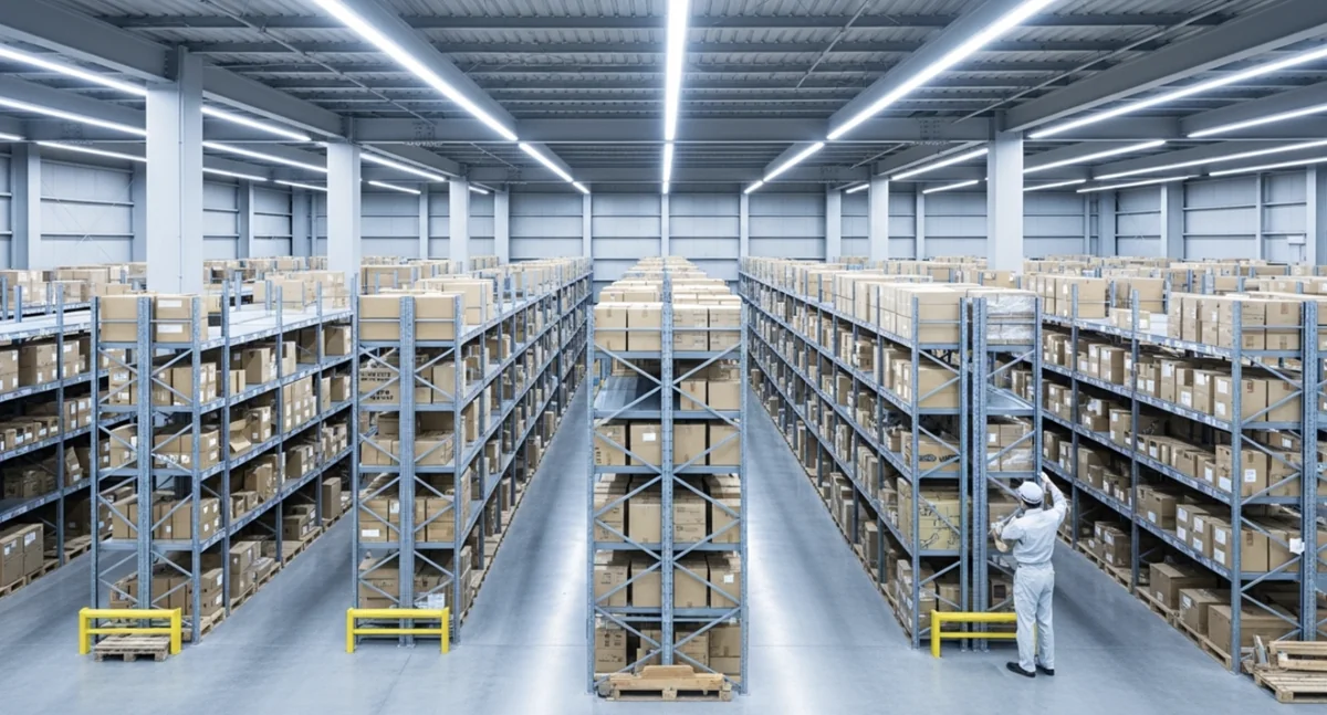 物流コンサルタントが外部専門家として課題を解決するシーン