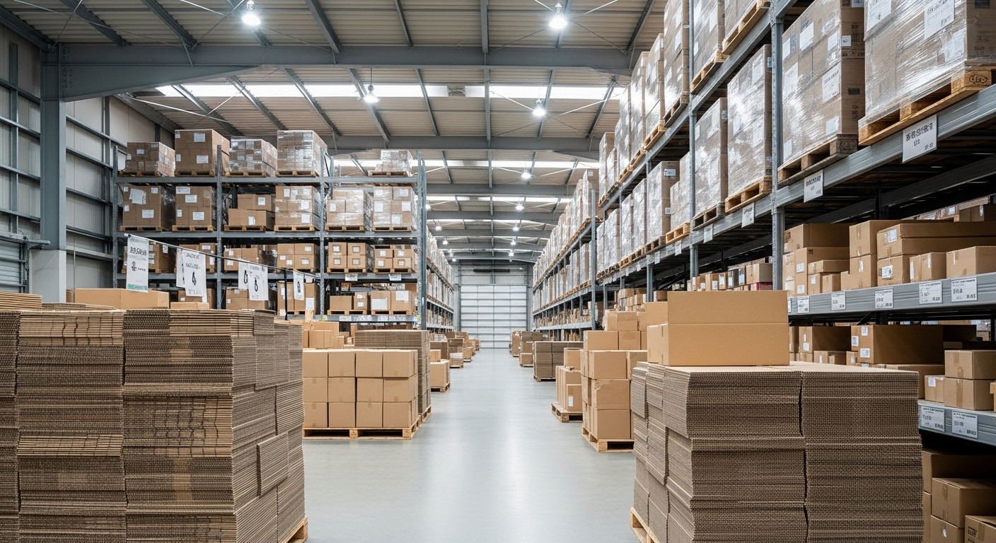 手動から全自動まで製函機のタイプ別価格帯と処理能力・ROI試算例を示した表