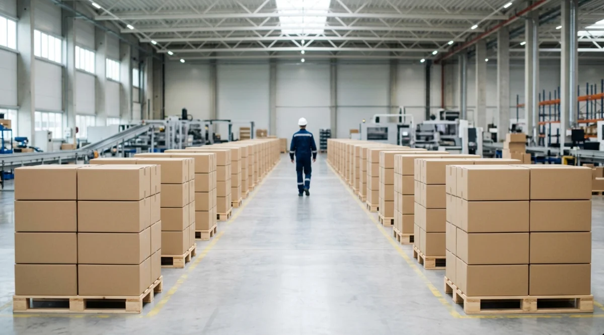 出荷業務の効率化を現場に定着させる進め方を示したフロー図