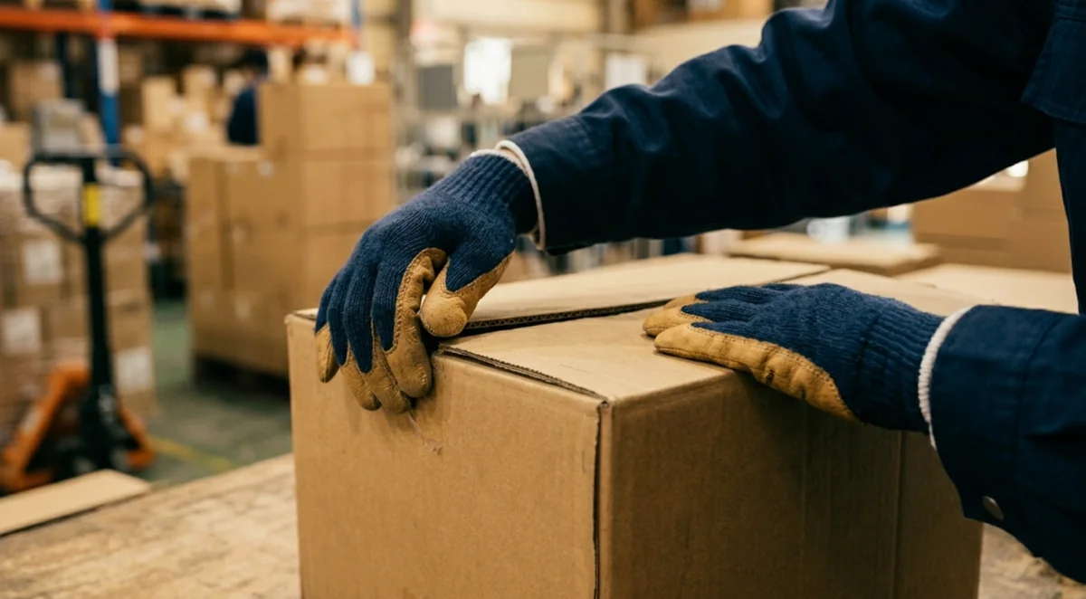専門メーカーが解説する見落とされがちな梱包・出荷工程のスマート化を示す図解
