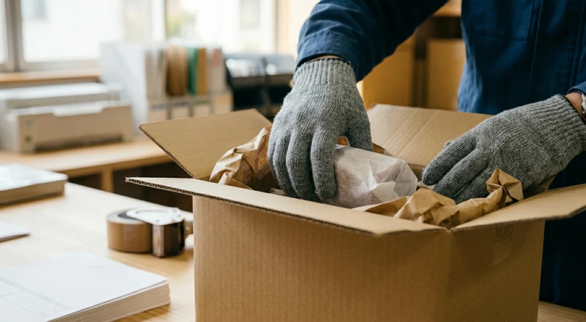 倉庫の人手不足を解消する5つの対策を整理した解説図